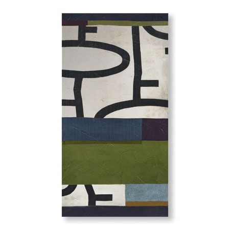 Yuko Lau Limited Edition Ready to Hang Giclee on Brushed Aluminum: "Green Morning"