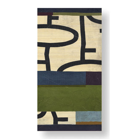 Yuko Lau Limited Edition Ready to Hang Giclee on Sustainable Bamboo: "Green Morning"