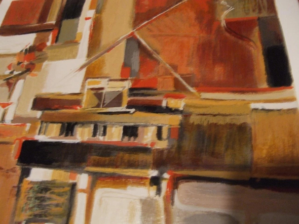 Yuri Tremier Limited Edition Serigraph on Paper: "Piano"