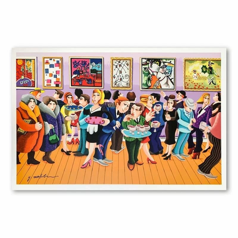 Yuval Mahler Hand-pulled Serigraph Print: "OPENING DAY" Yuval Mahler Hand-pulled Serigraph Print: "OPENING DAY"