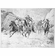 Z.S. Liang Collector's Edition Gicl&eacute;e Canvas, Signed Book and Sketch Set:"The Diversion, Bozeman Trail, 1866"