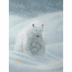 Zac Kinkade Limited Edition Canvas Giclee:"A Mother's Warmth"