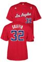 Adidas Blake Griffin Los Angeles Clippers #32 Player Name T Shirt
