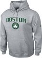 Adidas Boston Celtics Embroidered Playbook Hooded Fleece Sweatshirt