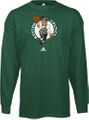 Adidas Boston Celtics Kelly Green Full Court Long Sleeve T Shirt