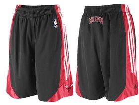 Adidas Chicago Bulls Embroidered Fast Break 10" Inseam Shorts