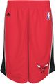 Adidas Chicago Bulls Red 10 Inseam Deep Three Embroidered Basketball Shorts