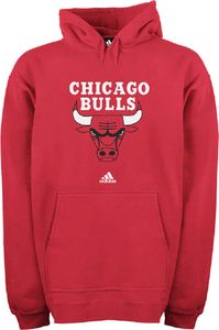 Adidas Chicago Bulls Red Full Court Hoodie