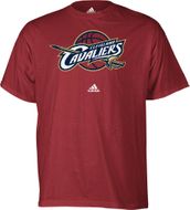 Adidas Cleveland Cavaliers Primary Logo Basketball T Shirt