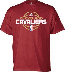 Adidas Cleveland Cavaliers Short Sleeve T Shirt