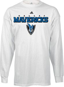Adidas Dallas Mavericks Long Sleeve Shirt