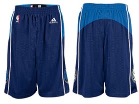 Adidas Dallas Mavericks Tackle Twill Embroidered Swingman Basketball Shorts