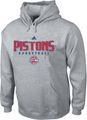 Adidas Detroit Pistons Grey Hoodie