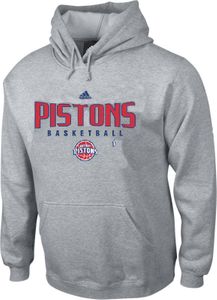 Adidas Detroit Pistons Grey Hoodie