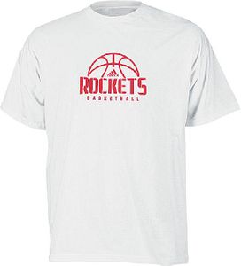 Adidas Houston Rockets Short Sleeve T Shirt