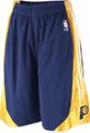 Adidas Indiana Pacers Embroidered Fast Break 10" Inseam Shorts