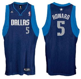 Adidas Josh Howard Dallas Mavericks #5 Tackle Twill Embroidered Swingman Basketball Jersey
