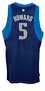 Adidas Josh Howard Dallas Mavericks #5 Tackle Twill Embroidered Swingman Basketball Jersey