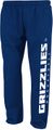 Adidas Memphis Grizzlies Open Bottom Baze Fleece Sweatpants
