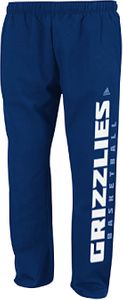 Adidas Memphis Grizzlies Open Bottom Baze Fleece Sweatpants