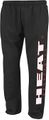 Adidas Miami Heat Black Open Bottom Baze Fleece Sweatpants