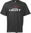 Adidas Miami Heat Heather Black ClimaLite Short Sleeve T Shirt