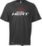 Adidas Miami Heat Heather Black ClimaLite Short Sleeve T Shirt
