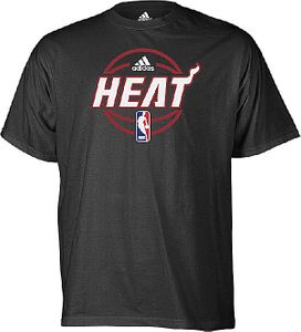 Adidas Miami Heat On-Court Team Issue T Shirt