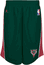 Adidas Milwaukee Bucks Green 10 Inseam Deep Three Embroidered Basketball Shorts