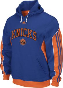 Adidas New York Knicks Blue The Dunk Hooded Sweatshirt