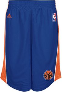 Adidas New York Knicks Royal 10 Inseam Deep Three Embroidered Basketball Shorts