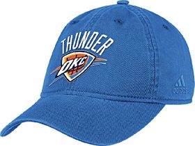 Adidas Oklahoma City Thunder Blue NBA Relaxed-Fit Adjustable Hat