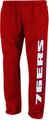 Adidas Philadelphia 76ers Red Open Bottom Baze Fleece Sweatpants