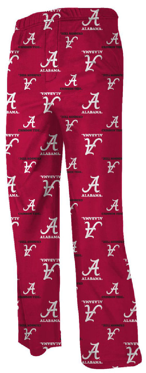 Alabama Crimson Tide Youth Team Colorway Crimson Pajama Pants Alabama Crimson Tide Apparel on Sale