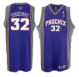 Amare Stoudemire Phoenix Suns NBA Tackle Twill Swingman Replica Basketball Jersey By Reebok