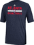 Atlanta Hawks Heather Blue Climalite Practice Short Sleeve Shirt by Adidas