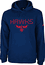 Atlanta Hawks NBA Playbook Embroidered Navy Hooded Sweatshirt by Adidas