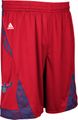 Atlanta Hawks Red NBA Pre-Game Authentic Basketball Shorts by Adidas