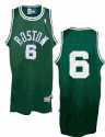 Bill Russell Green Celtics Jersey by Reebok