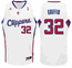 Blake Griffin Los Angeles Clippers #32 White Swingman Basketball Jersey by Adidas