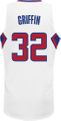 Blake Griffin Los Angeles Clippers #32 White Swingman Basketball Jersey by Adidas