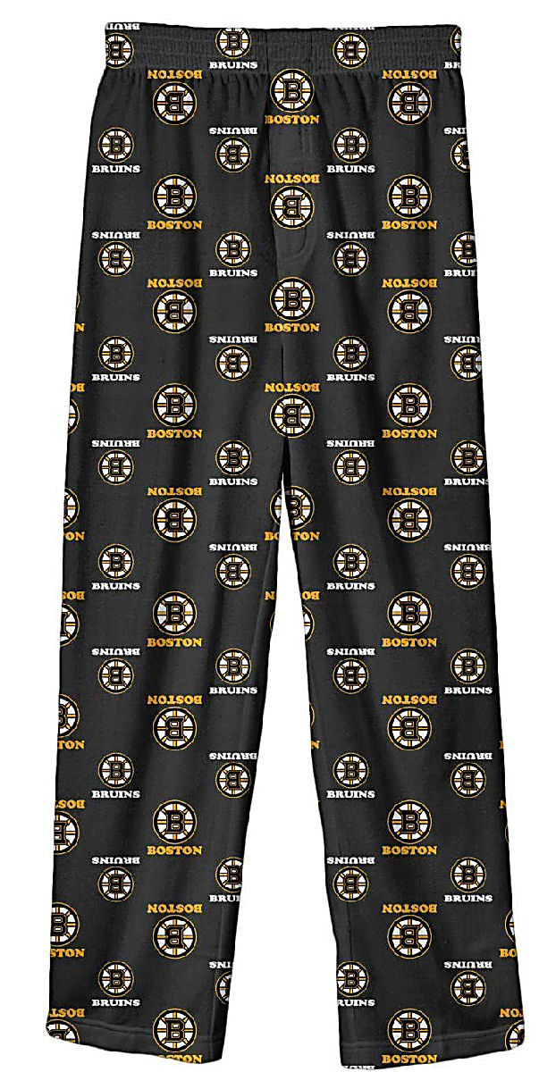 Boston Bruins Youth Team Colorway Black Pajama Pants