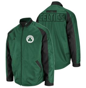 Boston Celtics 3 Point Full Zip Midweight Jacket by Adidas