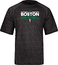 Boston Celtics Adidas New Authentic On-Court Heather Black Practice Climalite Performance T Shirt