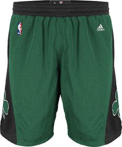Boston Celtics Alternate Embroidered Swingman Shorts By Adidas
