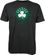 Boston Celtics Black Primary Logo T Shirt by Adidas