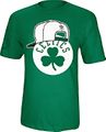 Boston Celtics Green Snap Back Logo Tee Shirt by Adidas
