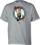 Boston Celtics Grey Primary Logo T Shirt by Adidas