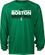 Boston Celtics Heather Green Adidas Authentic On-Court Long Sleeve Practice Climalite T Shirt