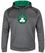 Boston Celtics Grey Armor Pullover Synthetic Majestic Hoodie Sweatshirt